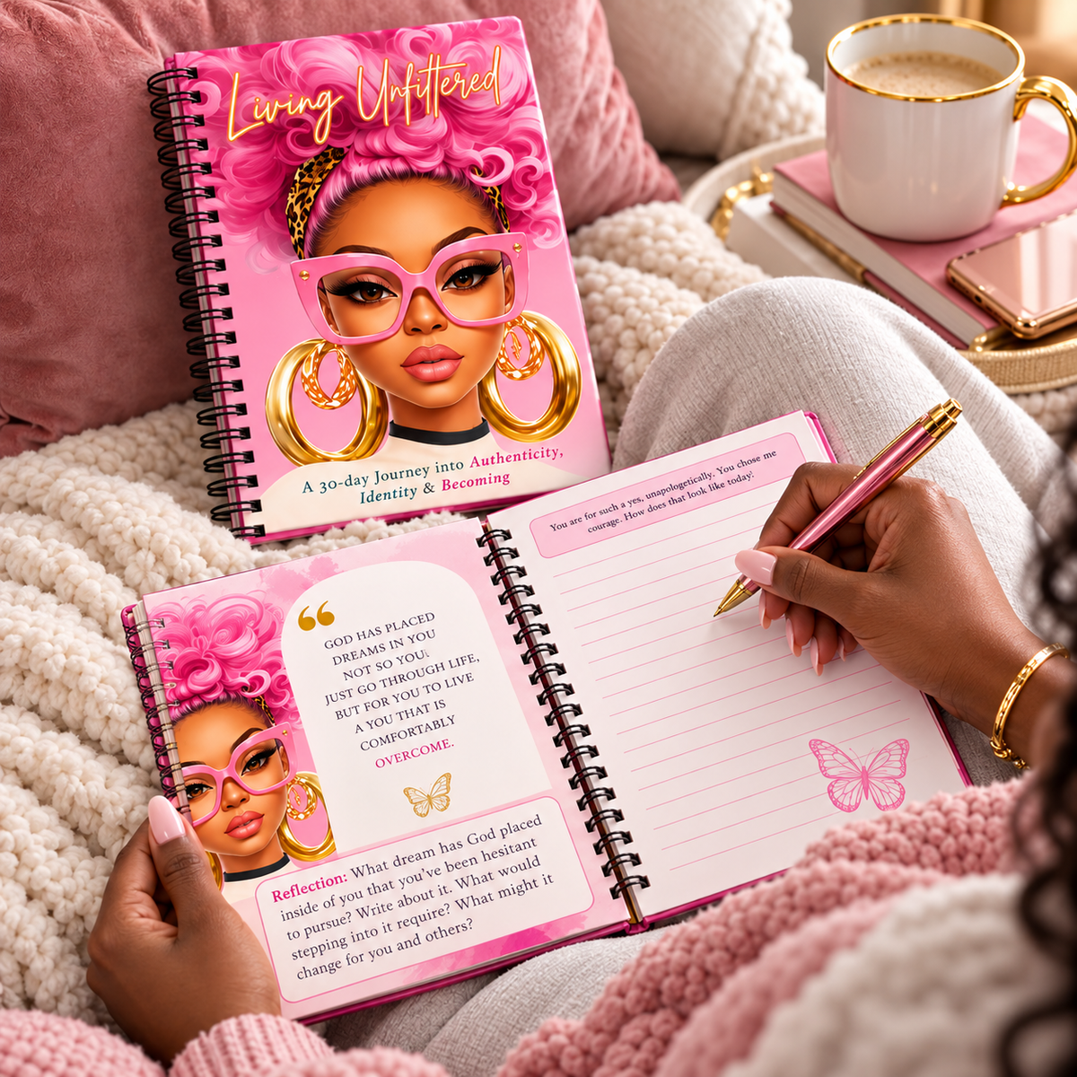Living Unfiltered: A 30-Day Journey into Authenticity, Identity & Becoming