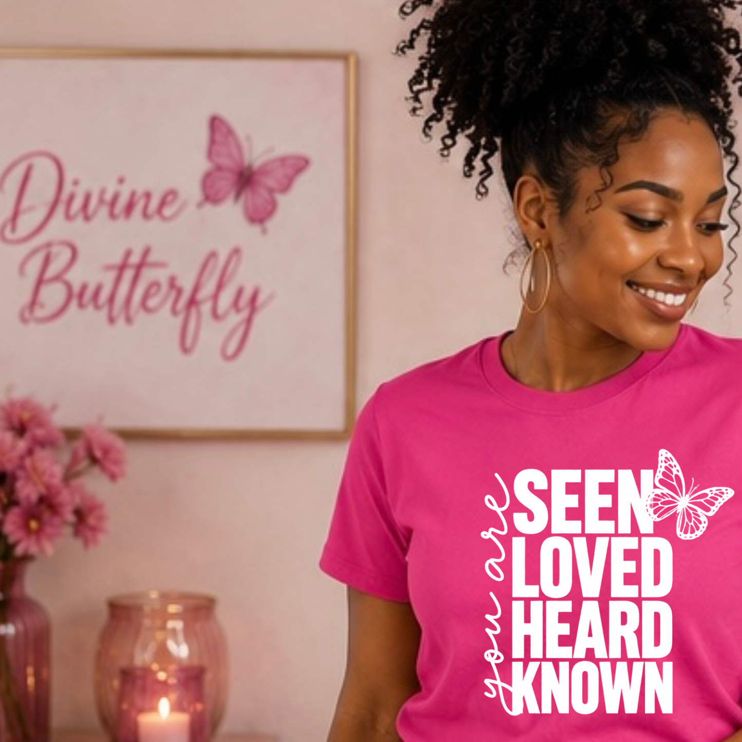 Seen. Loved. Heard. Known. Tee