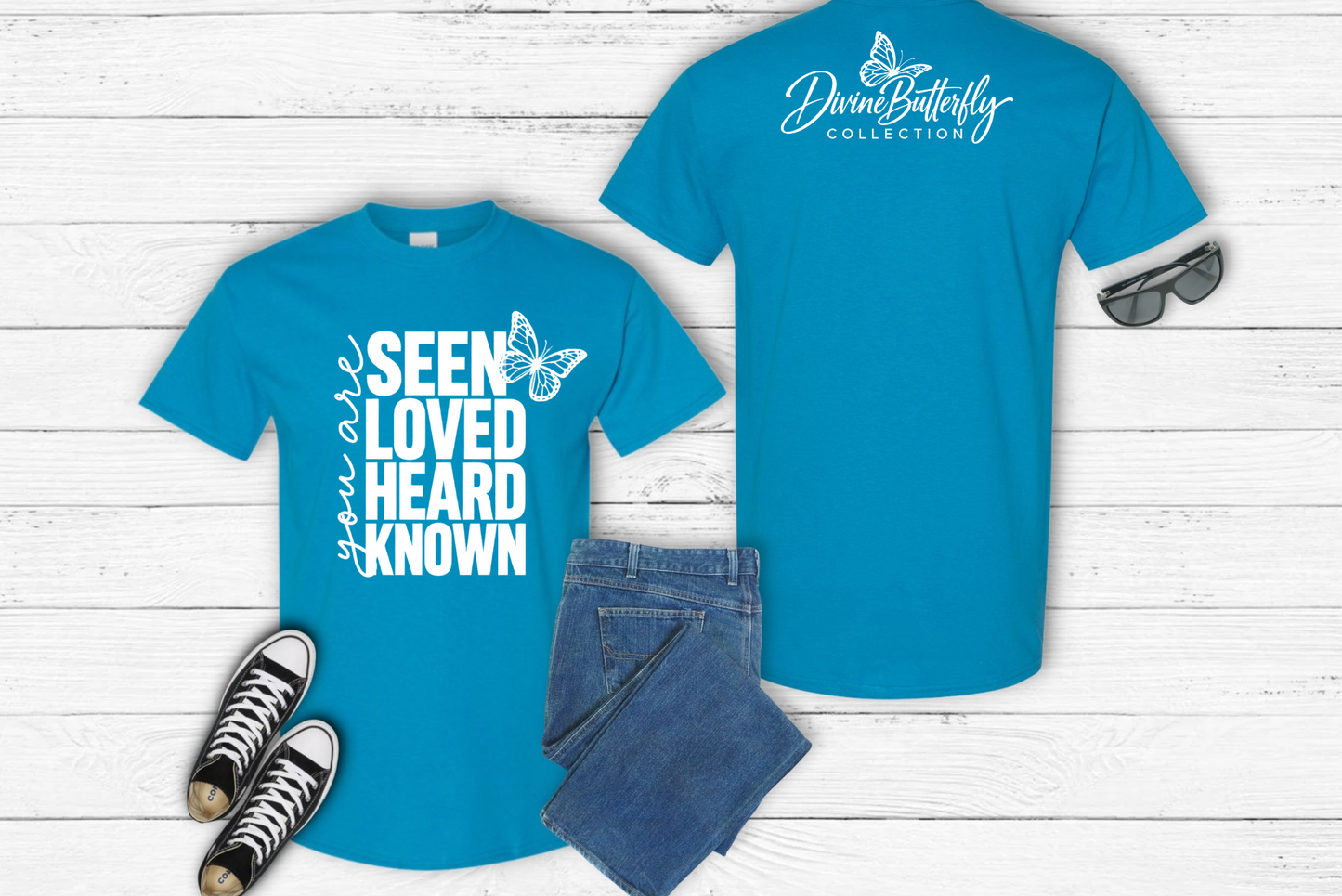 Seen. Loved. Heard. Known. Tee