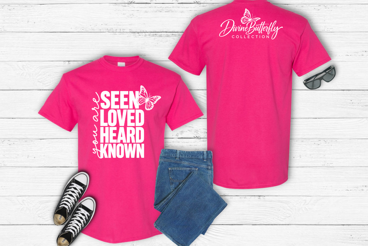 Seen. Loved. Heard. Known. Tee
