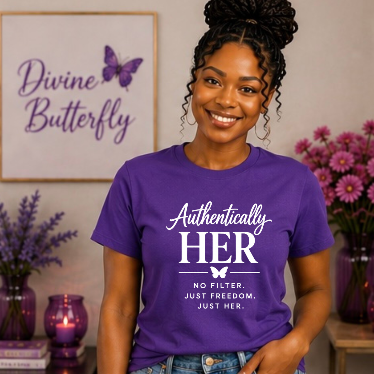 Authentically HER Tee