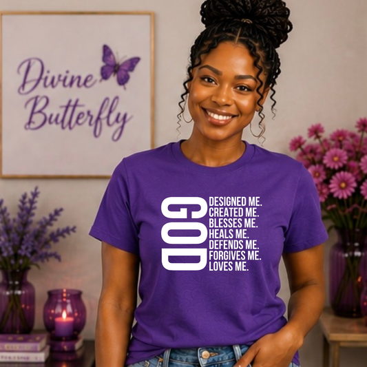 GOD DESIGNED ME Tee