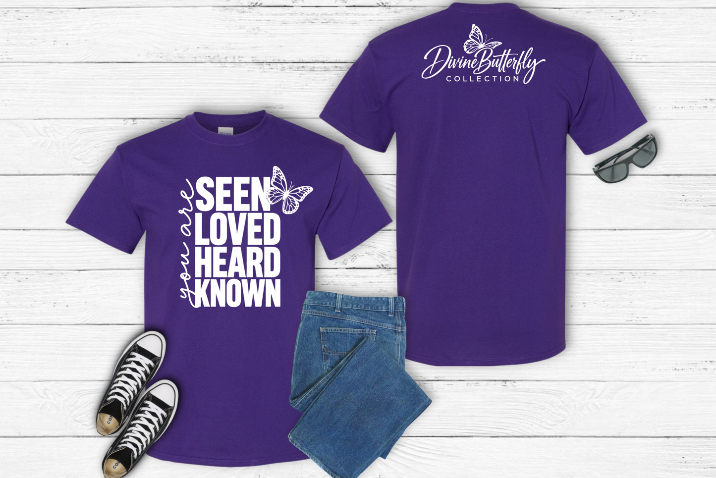 Seen. Loved. Heard. Known. Tee