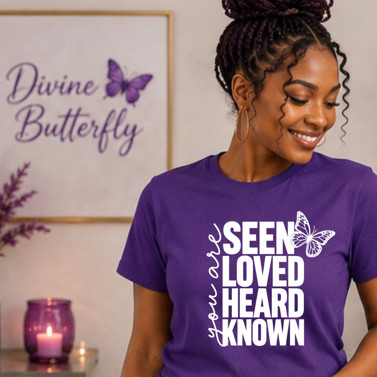 Seen. Loved. Heard. Known. Tee