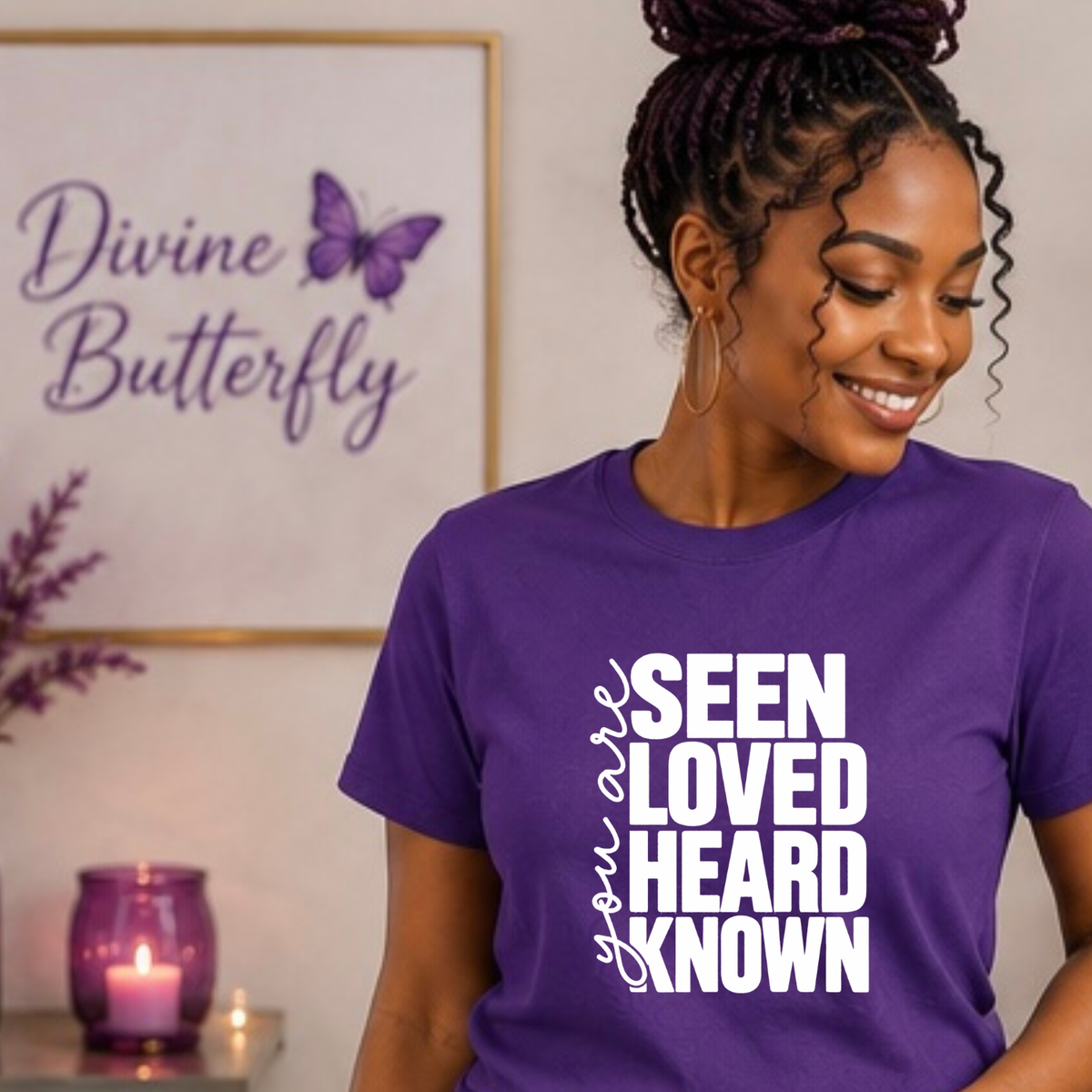 Seen. Loved. Heard. Known. Tee