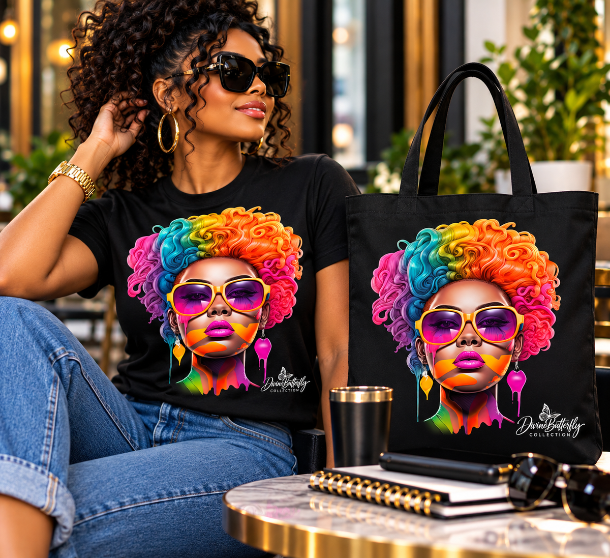 Simone Tee + Tote Set