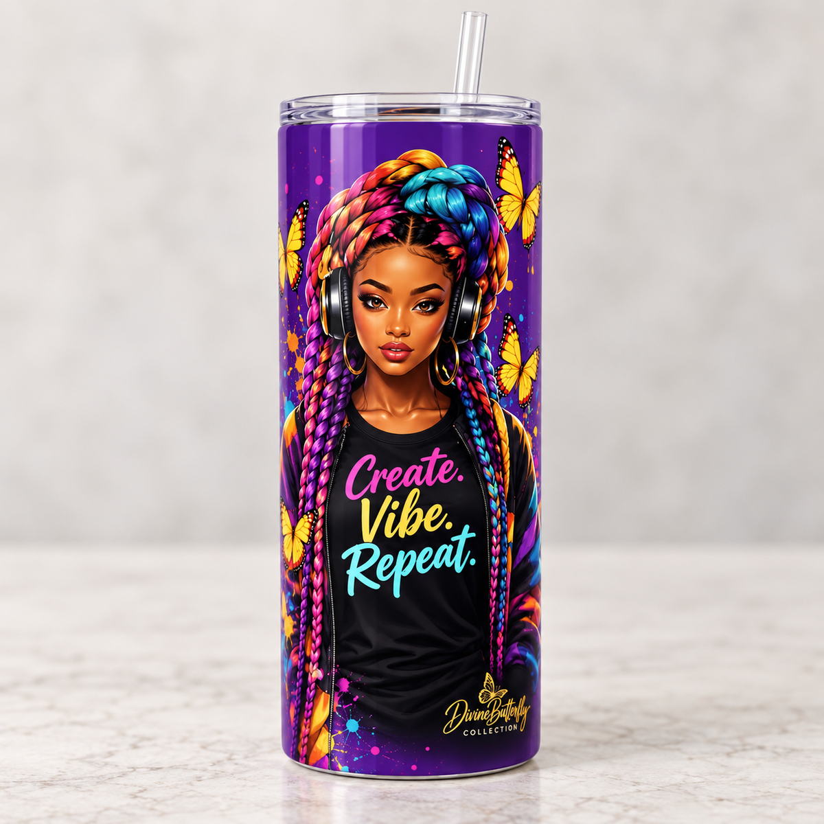 DivineButterfly Expressions Tumblers