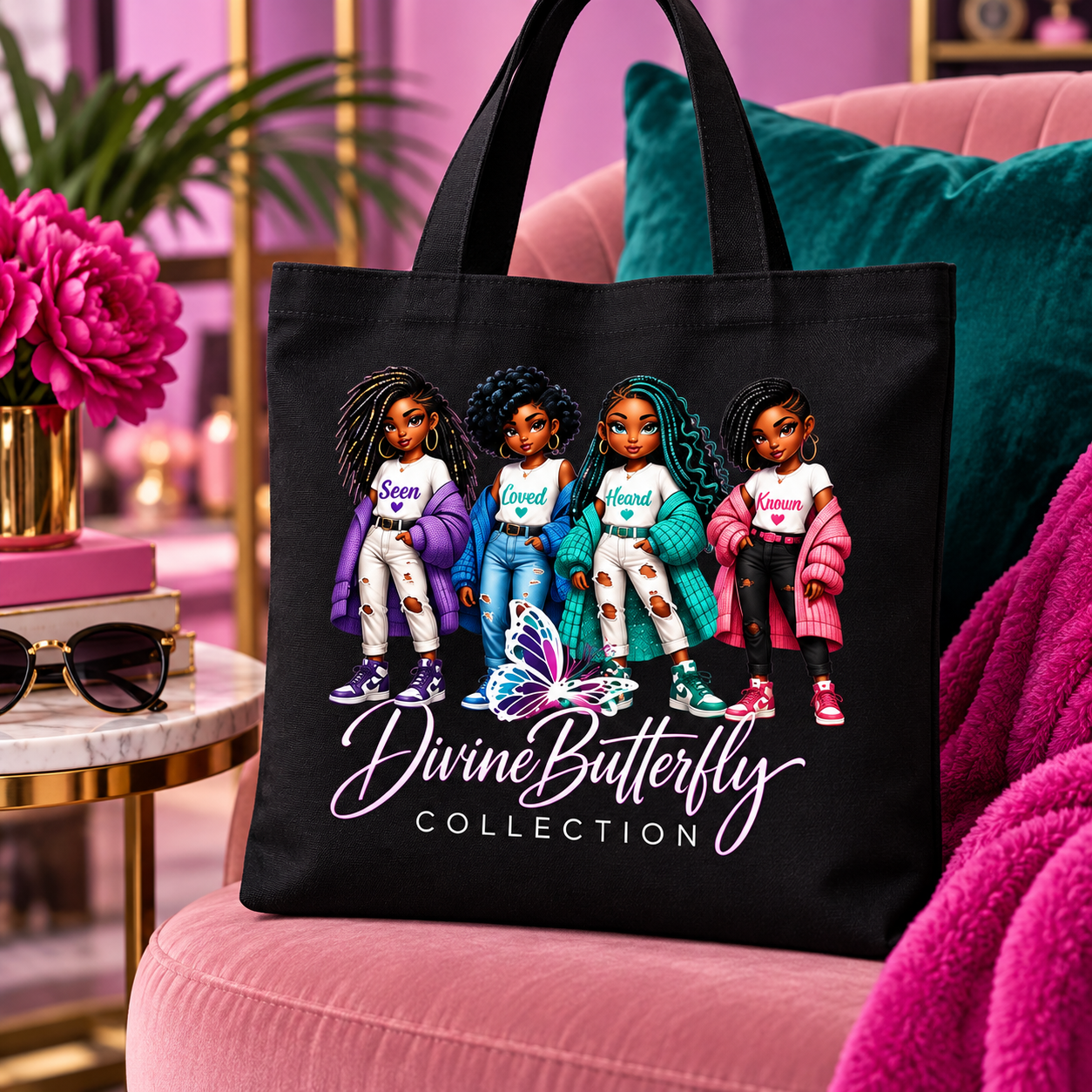 Basic 4 Tote | Seen. Loved. Heard. Known