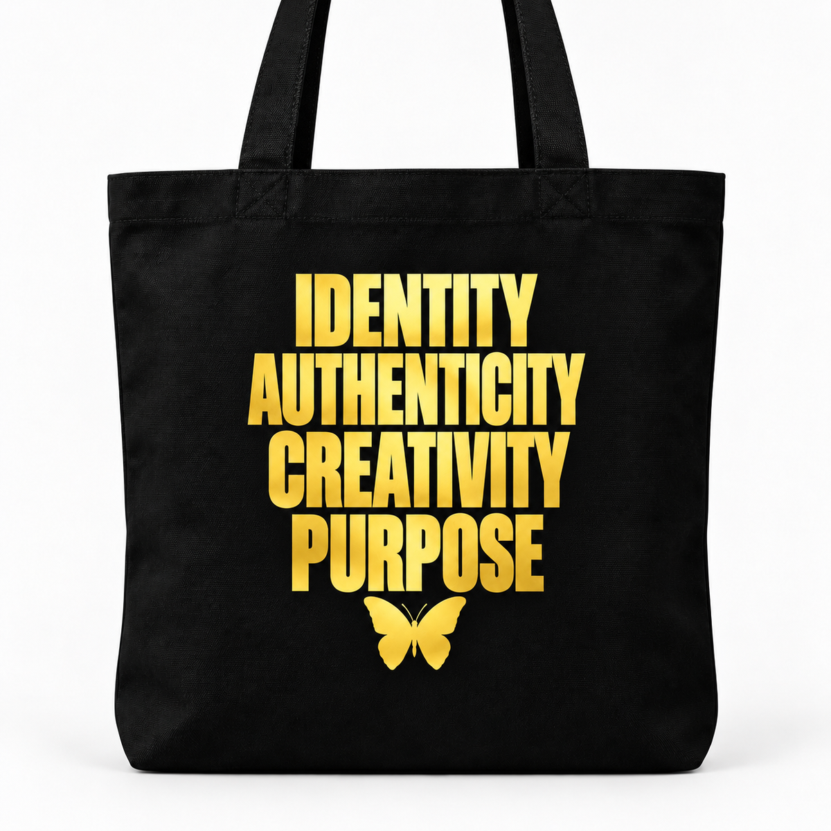 Identity. Authenticity. Creativity. Purpose. Classic Tote