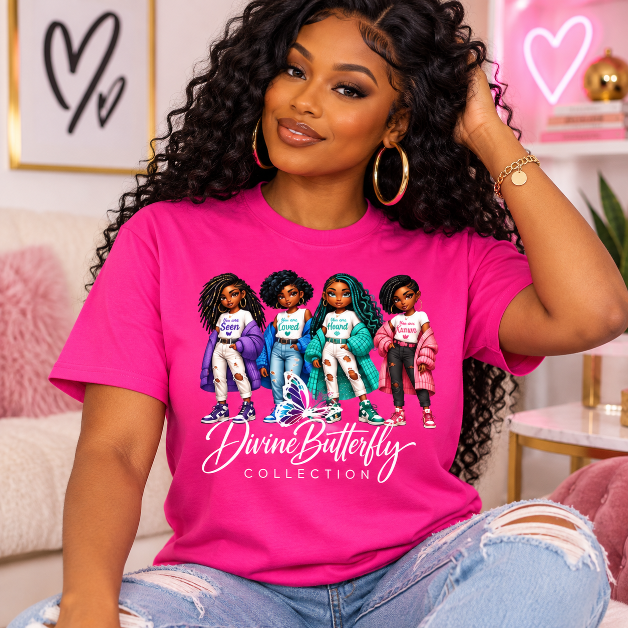 Basic 4 Tee | Seen. Loved. Heard. Known.