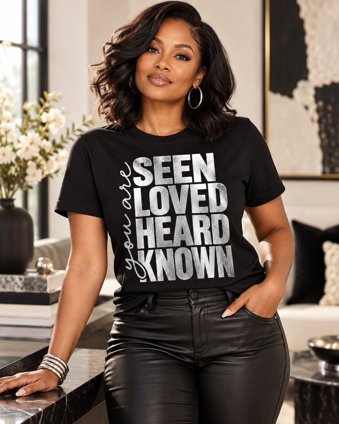 Seen. Loved. Heard. Known. Classic Tee