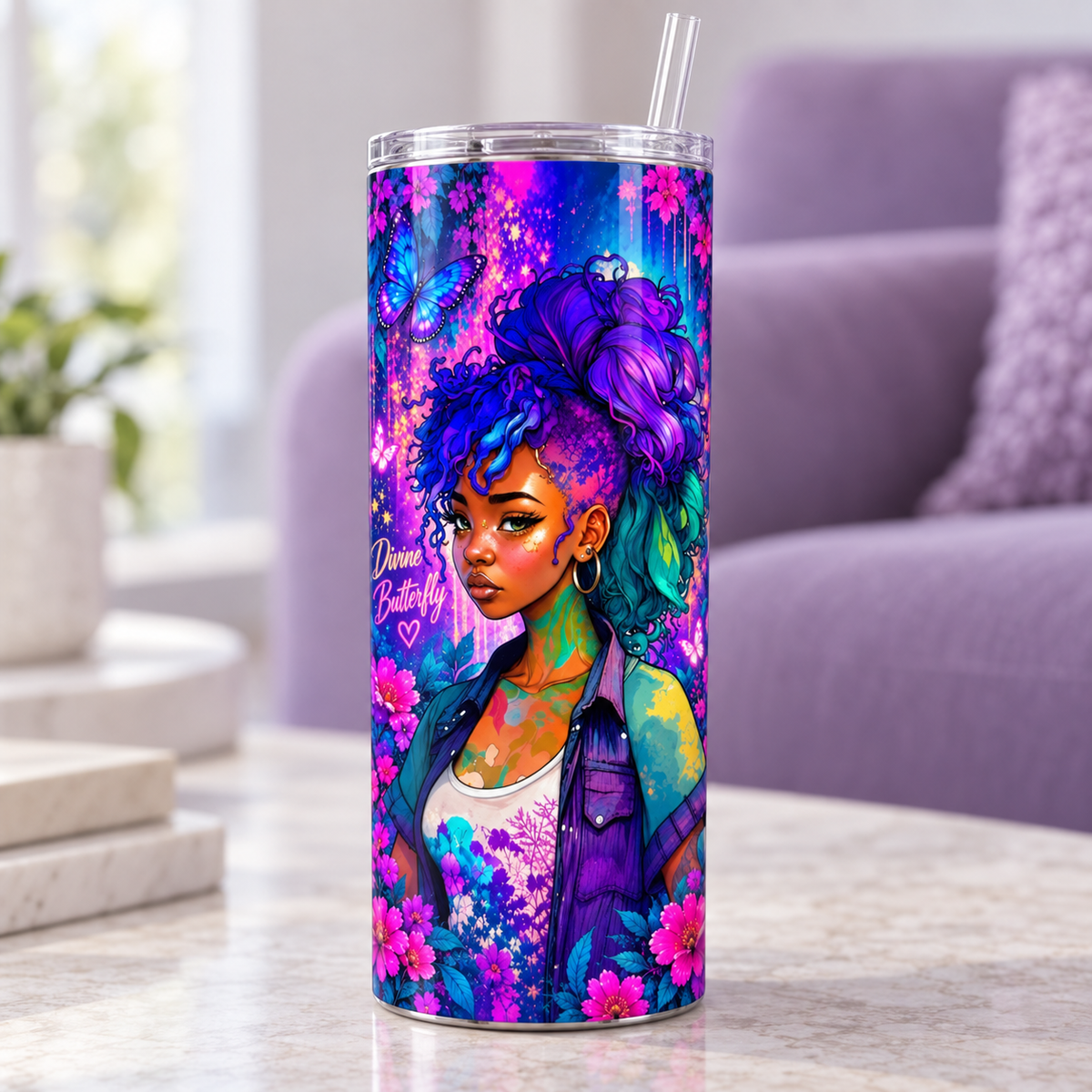 DivineButterfly Expressions Tumblers