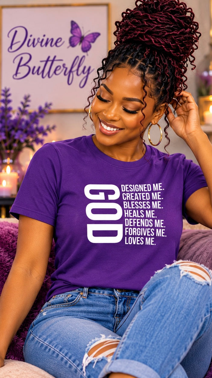 GOD DESIGNED ME Tee