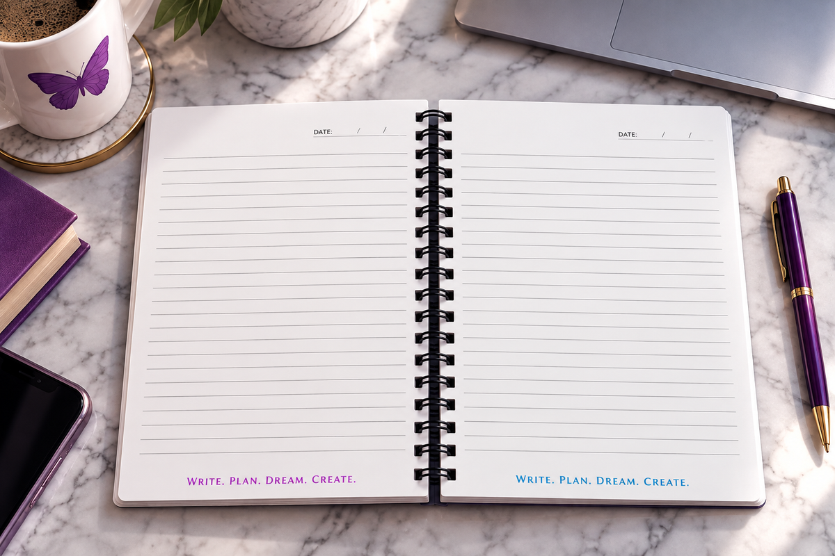 DivineButterfly Lined Journals