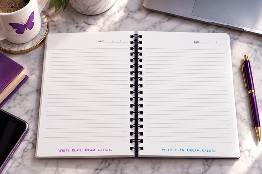DivineButterfly Lined Journals