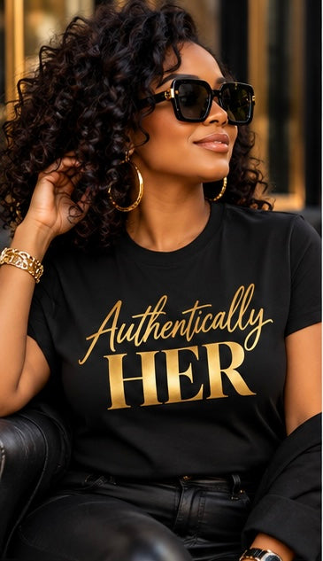 Authentically Her Tee + Tote Set